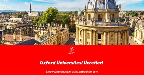 Oxford yıllık ücret 2020