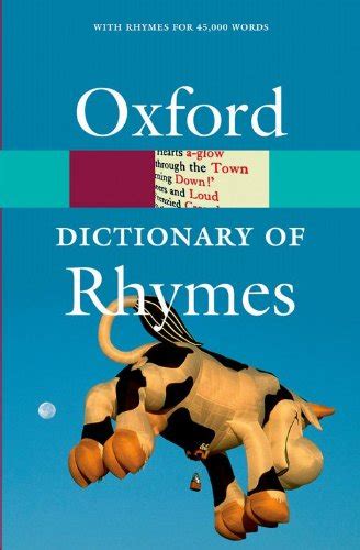 Download Oxford Dictionary Of Rhymes By Oxford University Press