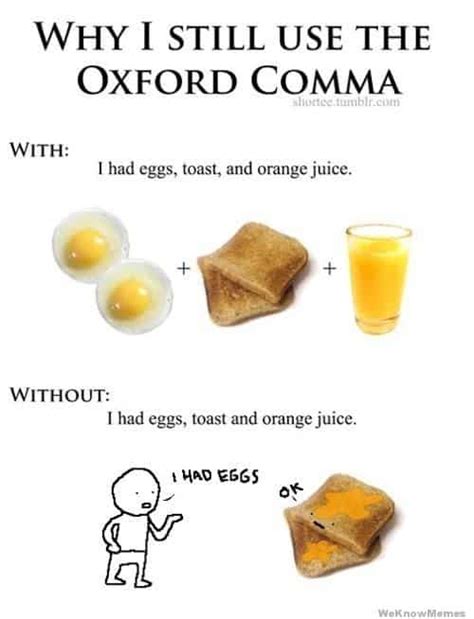 Oxford.comma examples humor
