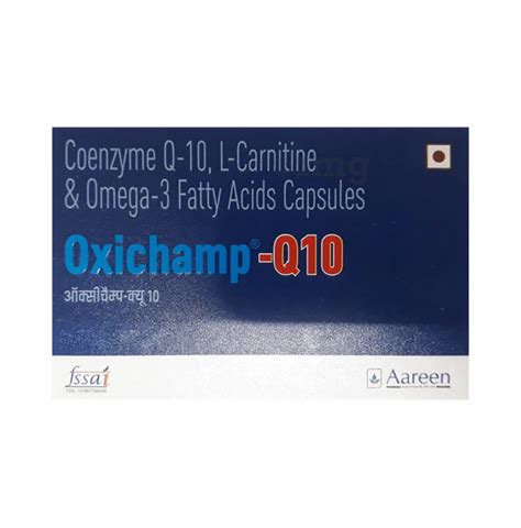 Oxichamp-Q10 Capsule: Buy strip of 10 soft gelatin …