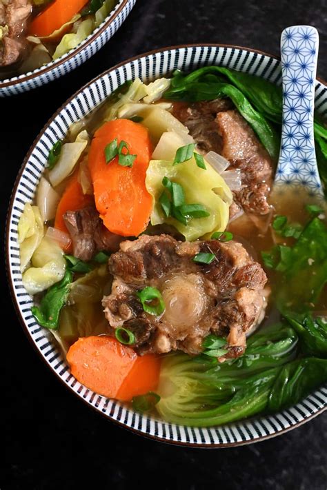 Oxtail Soup (Stovetop and Instant Pot) - Nom Nom Paleo®