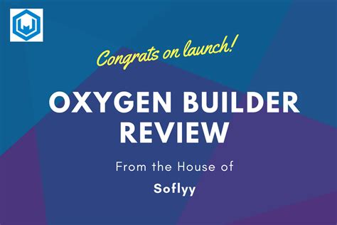 Oxygen builder. Oxygen is a complete visual website builder that runs inside WordPress. You get all the power of WordPress, all the ease-of-use of visual site building, and way more power and … 