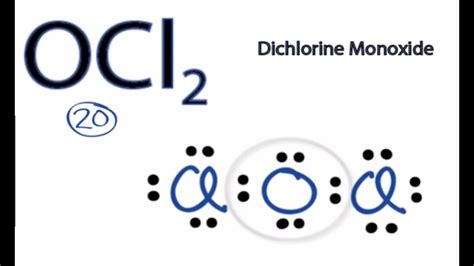 What is the subscript of oxygen dichloride? The chemical formula of dichlorine monoxide is Cl2O - 2 is a subscript. ... .15.9994 g/mol is the molecular mass of oxygen. Formula mass is a sum of .... 