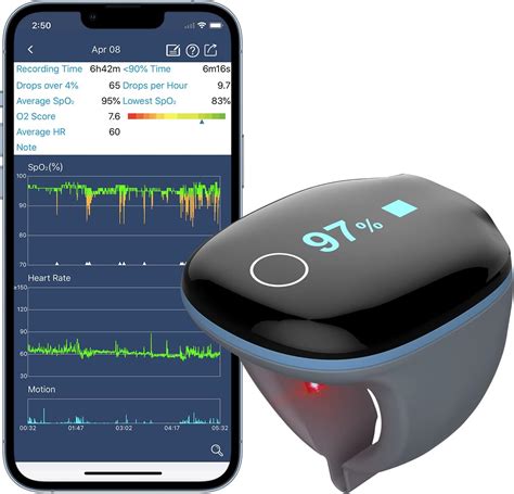 Oxygen monitor app.  Bluetooth Enabled &ndash; Connects with the Homedics Health...