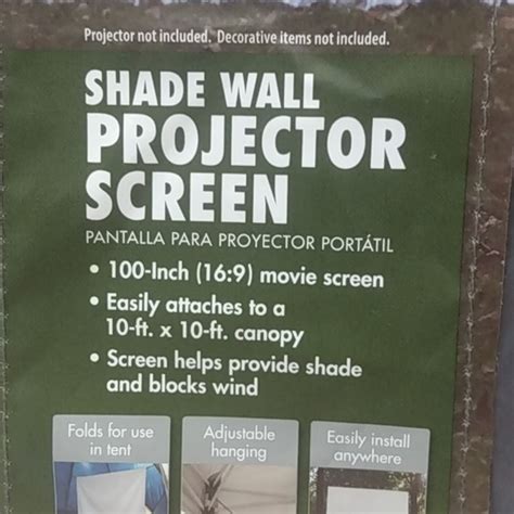 Ozark Trail Other Shade Wall Projector Screen Poshmark