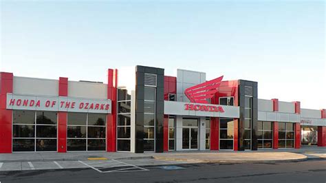 Ozark honda springfield missouri. 9:00 AM - 6:00 PM. Sat. 9:00 AM - 5:00 PM. Sun. Closed. Get great deals on in-stock motorsports vehicles for sale at Honda of the Ozarks. We have a great selection of Honda motorsports and powersports vehicles for sale. Stop in, call or contact us today! (877) 730-9543. 