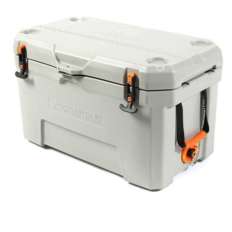 This Ozark Trail 52 Quart Cooler features our heavy duty stainless ste