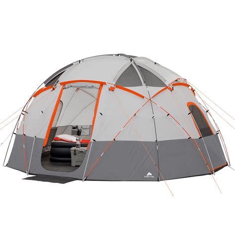 here is a look at setting up the Ozark Trail (Walmart) Dark Rest 12 Person 3 room tent its 10FT x 20FT. this is a sequel to the 1st video I uploaded answeri.... 