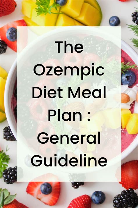 Ozempic weight loss plan.  Guidelines for Ozempic-Friendly Eating Eat small...