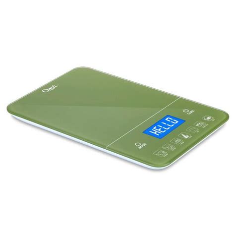 Ozeri Touch III Digital Kitchen Scale ZK 19 22 Lbs Batteries Lb-Kg