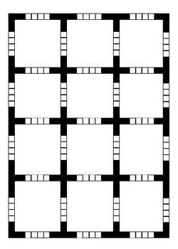 Ozobot Blank 4x5 4 Box Blank Practice Sheet Practice Sheet Classroom Coding Computational Thinking