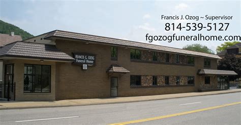 Ozog funeral home johnstown pa. .  ...