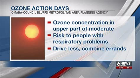 Ozone Action Day declared Wednesday for hot, stagnant weather