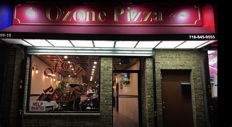 Ozone pizza. Ozone Pizzeria, New York, New York. 2,303 likes · 154 talking about this · 1,452 were here. Serving Ozone Park ,Richmond Hill, JFK and Howard Beach for over 50 years. Est. in 1964 and continues to be... 