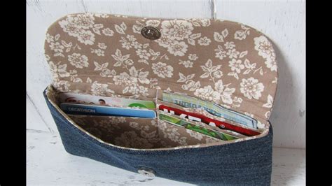 Pénztárca Varrás lépésről lépésre - Wallet sewing