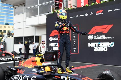 Pérez beats Verstappen to win Azerbaijan Grand Prix