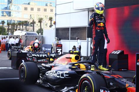 Pérez wins F1 sprint in Baku, Verstappen confronts Russell