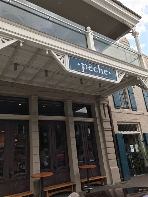Pêche seafood grill. Pêche Seafood Grill officially opens Monday, April 22. The restaurant is located at 800 Magazine St. For more information, see www.pecherestaurant.com. Todd A. Price can be reached at nodrinks ... 