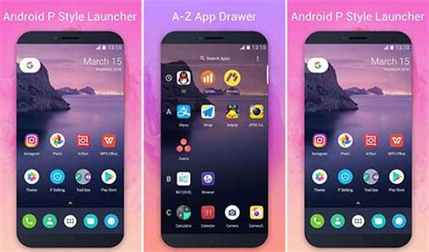 P Launcher Pie Launcher circle theme icon pack 2 0 Apk Android