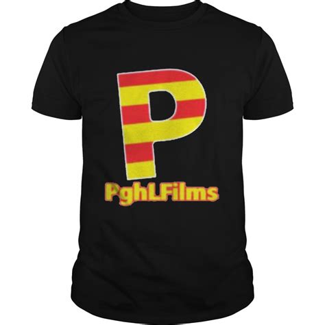 P PghLFilms logo T-shirt