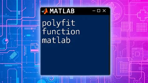 P polyfit.  You give it y-values (dependent variable).  Polyfit is the global leader in cu...