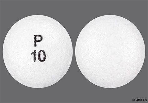 Pill Imprint S 10. This white round pill with imprint S 10 on it ha