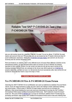 P-C4H340-24 PDF Demo