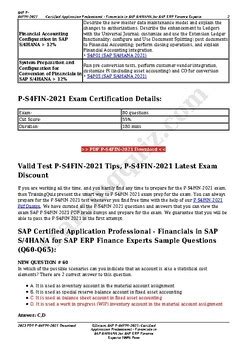 P-S4FIN-2023 Examengine