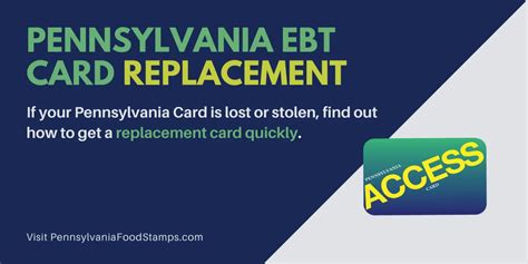 P-ebt pa replacement card. Things To Know About P-ebt pa replacement card. 