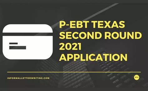 P-ebt texas 2022. Things To Know About P-ebt texas 2022. 