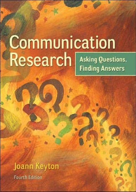 P.D.F Communication Research: Asking Questions, Finding