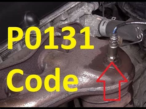 The P0131 code is low sensor voltage for oxygen sensor bank 1 sensor 1 or improper air fuel ratio. What the P0131 code means P0131 is telling us there is a fault in the oxygen sensor, located in the bank 1 sensor 1 location of the vehicle. This is also called air/fuel sensor, or heated O2 sensor.. 