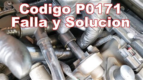 P0171 codigo. It is also one of the most common codes. The most common causes of P0171 are a bad Oxygen sensor, a vacuum leak, or a dirty MAF sensor. P0171: Fuel Trim System Lean (Bank 1). Check engine light, decreased fuel economy, misfire, hard to find idle. Dirty MAF sensor, vacuum leak, O2 sensor. 