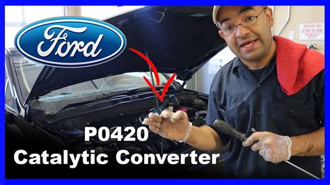 P0420 ford. If your Ford vehicle has stored a code P0420, it means that the powertrain control module (PCM) has detected a discrepancy in the catalyst efficiency for the upstream catalytic … 