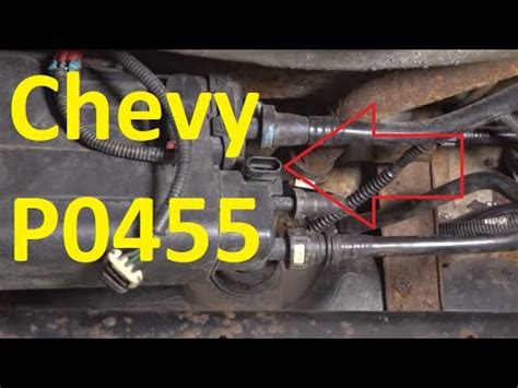 P0455 Code Chevy Trailblazer