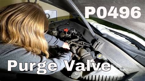 PROBLEM SOLVED!!! P0496 GMC ACADIA CODE, VAPOR CANISTER PURGE VALVE REPAIRI had the check engine light come on and pop up the code P0496. I read if you repla.... 