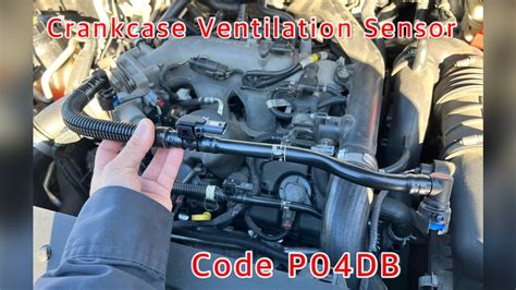 P04db crankcase ventilation system disconnected fix.  This diagnostic mon...