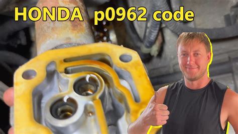 P0962 honda civic.  To avoid costly errors, remember: What causes OBD-II fault code...