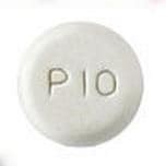 Pill Imprint M PS 10. This white round pill with imprint M PS 1