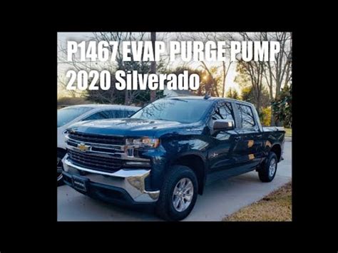 P1467 silverado 2020. How to test and replace an EVAP Canister Purge Valve. This is something you may be looking at if you have an EVAP trouble code, such as P1456 or P1457 EVAP C... 
