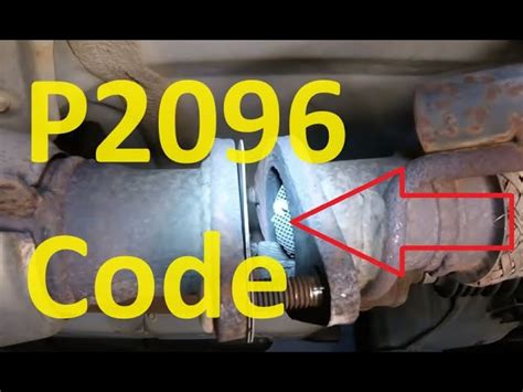 P2096 nissan bank 1 location.  It specifically P2096 is a generic OBD II code, which...