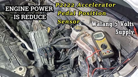 P2122 chevy malibu.  This sensor is crucial for the proper functioning of the el...