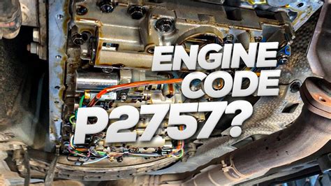  Se debe de tener en cuenta que el código de diagnóstico OBD2 P2757 es un código genérico, por lo que este código DTC puede ser provocado en cualquier automóvil independientemente de su marca y modelo. . 