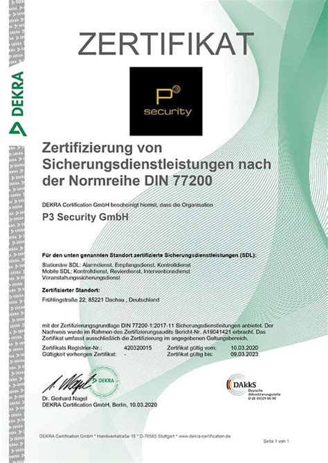P3 Zertifikatsdemo