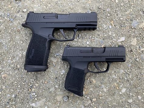 P365 vs p365 xmacro. The tagline for the Macro is “More.” It offers more capacity, shootability, and concealability. SIG Sauer continues to set the bar for its competition regarding size … 