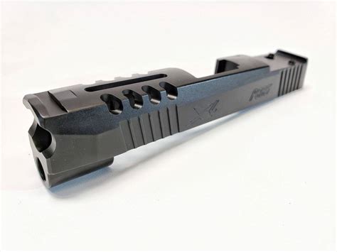 P365 xl slide. FDEZ Comp'd P365 XXL Slide, with Optic Mount & Cover. Intergrally Compensated P365 XXL slides are designed to be used with a P365 XL length barrel (3.7") and a P365XL recoil spring assembly. Slide come in a high quality QPQ Black Nitride finish. QPQ is a double black nitride finish with a polish... 