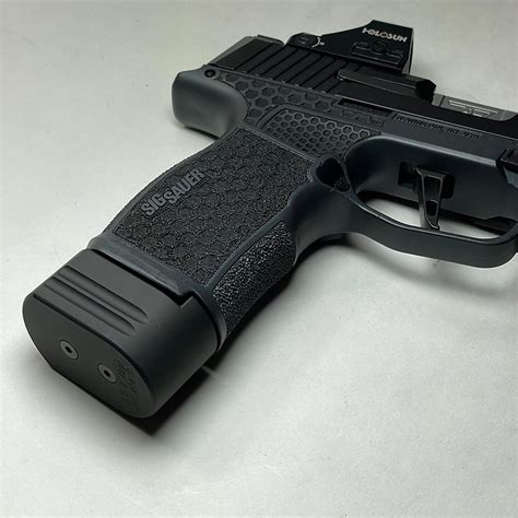 P365xl magazine base plate. NDZ Performance Magazine Base Plate Finger Extension for Sig Sauer P365X P365 XL 9MM Laser Engraved Anodized Aluminum in Black - Choose Design. 4. $2894. FREE delivery Fri, Oct 6 on $35 of items shipped by Amazon. Or fastest delivery Wed, Oct 4. Small Business. 