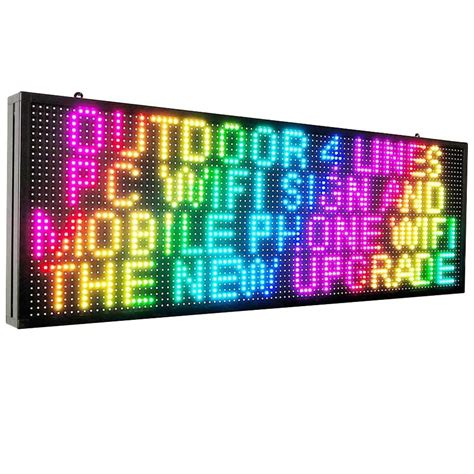 P5 outdoor full color led Programmable Scrolling Display sign …