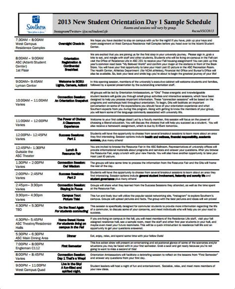 PA Program Orientation - Summer Class Schedule & Registration