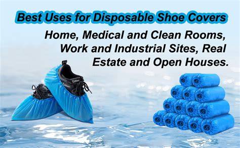 Pack of 100 Pcs Disposable Shoe Covers | Waterproof … - raincitystudios.com
